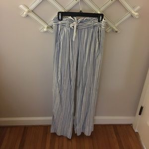 Adorable Striped Flowy Pants